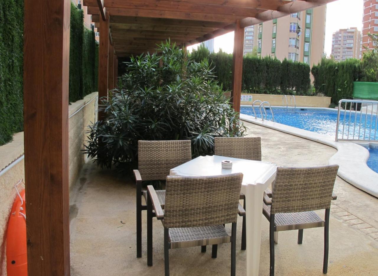 Apartamentos Playamar Benidorm Eksteriør billede