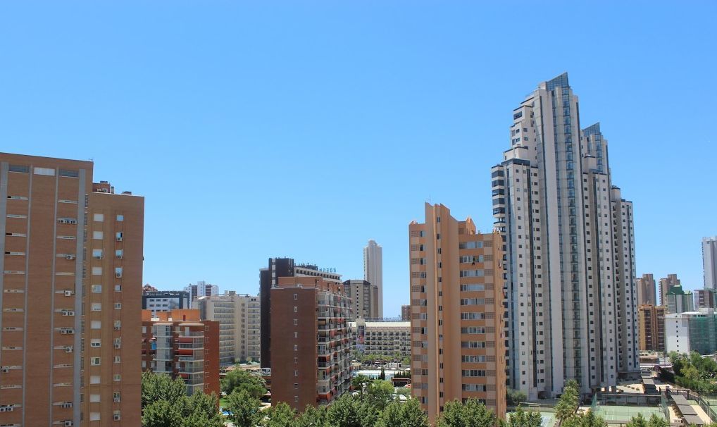Apartamentos Playamar Benidorm Eksteriør billede